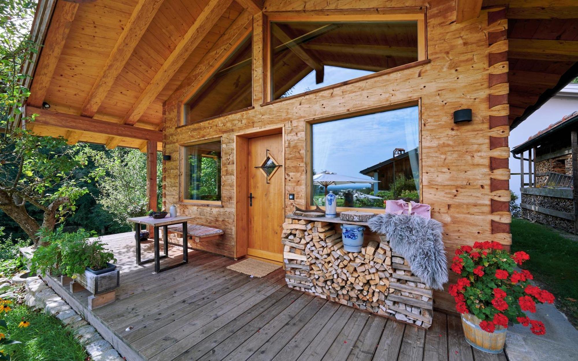 Das Alm-Chalet-Chiemsee Bernau am Chiemsee Eksteriør billede